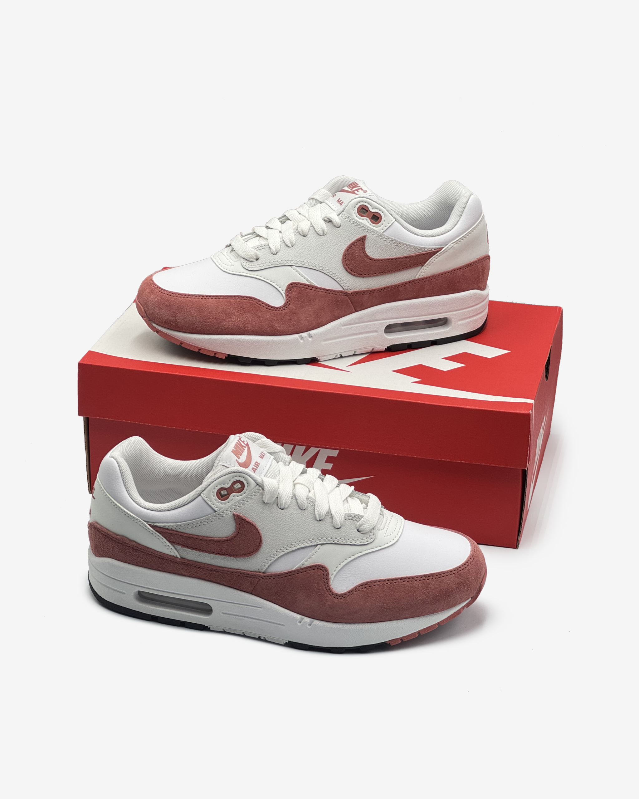 Nike Air Max 1 White Canyon Pink