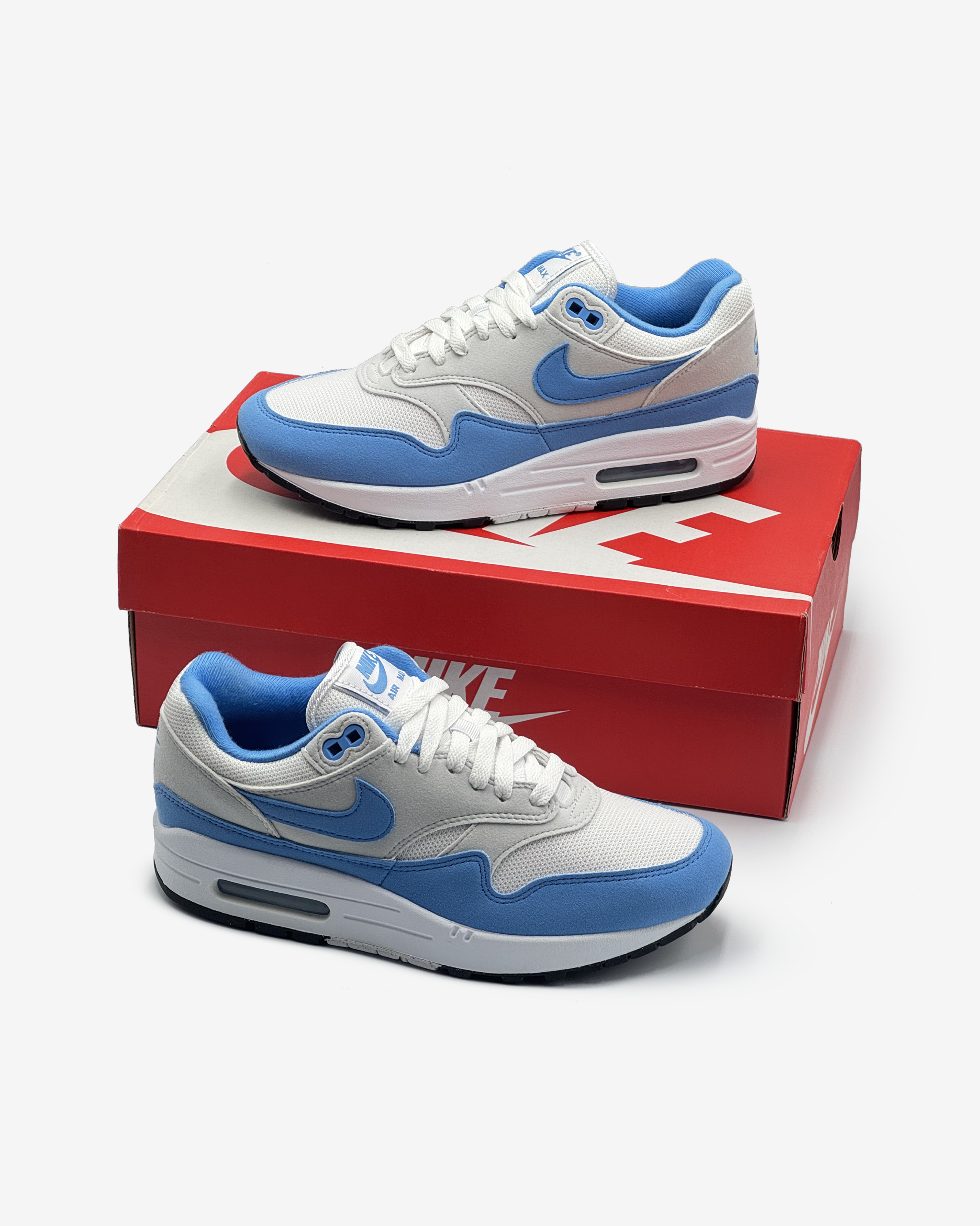 Nike Air Max 1 White University Blue